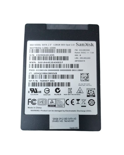 Накопитель SSD SanDisk X300s 128Gb SATA 2.5" (SD7TB3Q-128G)