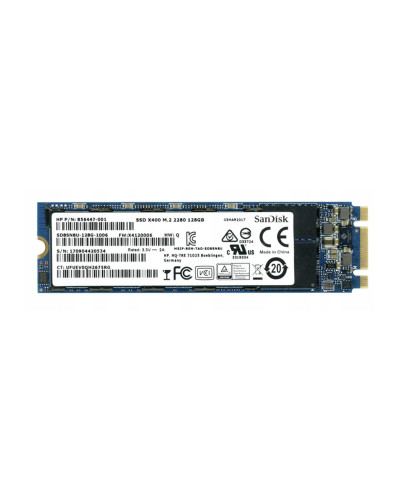 Накопитель SSD Sandisk X400 128Gb M.2 SATA (SD8SN8U-128G-1006)