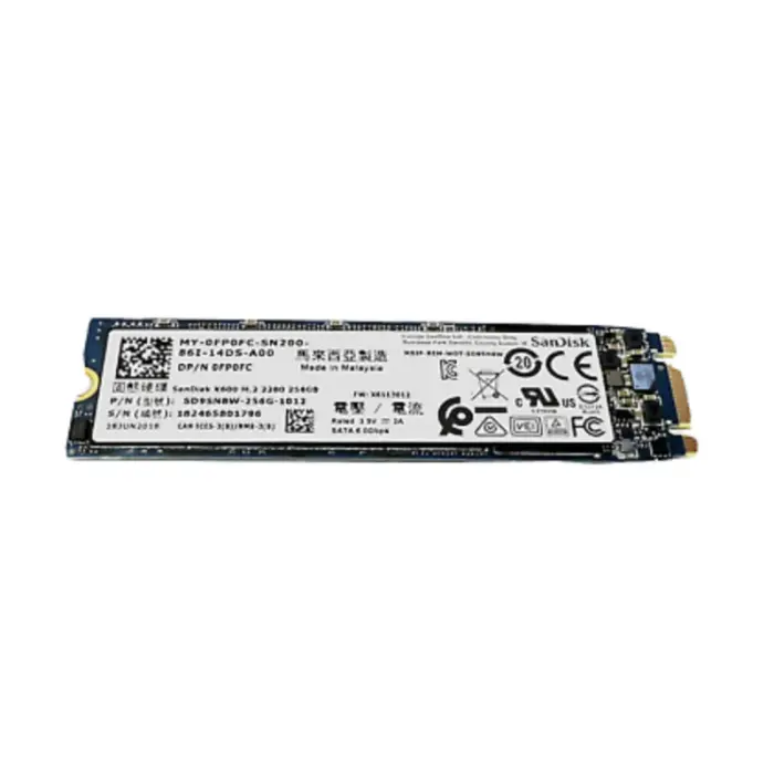 Накопитель SSD SanDisk X600 256Gb M.2 SATA 2280 (SD9SN8W-256G-1012