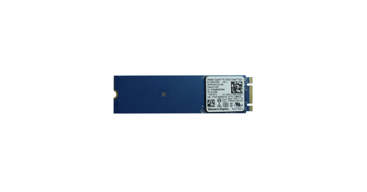 Накопичувач SSD WD PC SN520 512Gb M.2 NVMe (SDAPNUW-512G-1006) для