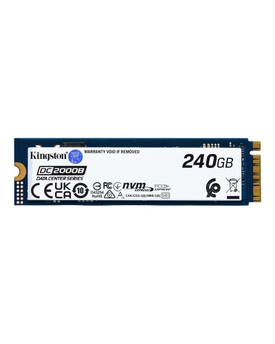 Накопичувач SSD Kingston DC2000B 240Gb NVMe M.2 Gen4x4 (SEDC2000BM8/240G)