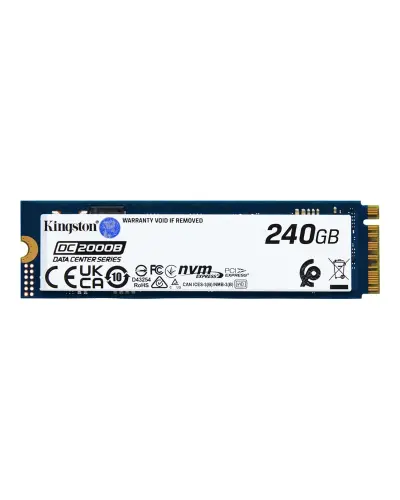 Накопитель SSD Kingston DC2000B 240Gb NVMe M.2 Gen4x4 (SEDC2000BM8/240G)