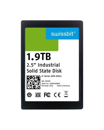 Накопичувач SSD Swissbit X-75 1.92Tb SATA 2.5" (SFSA1T92Q2AK8T0-C-8C-246-STD)