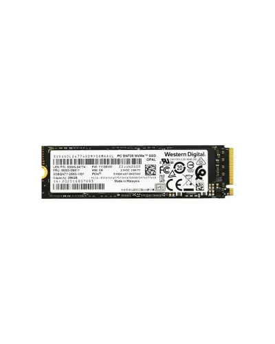 Накопичувач SSD WD 256Gb SN730 NVMe M.2 Gen3x4 (SDBQNTY-256G)