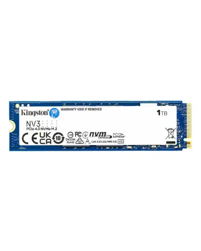 Накопичувач SSD Kingston NV3 1TB M.2 NVME 2280 (SNV3S/1000G)