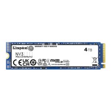Накопичувач SSD Kingston NV3 4TB M.2 NVME 2280 (SNV3S/4000G) (new)
