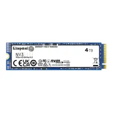 Накопитель SSD Kingston NV3 4TB M.2 NVME 2280 (SNV3S/4000G) (new)