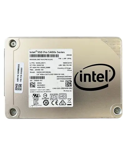 Накопитель SSD Intel  Pro 5400s SATA 2.5" 256 GB (SSDSC2KF256H6L)