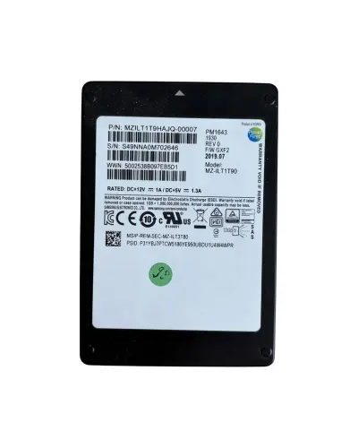Накопитель SSD Samsung PM1643 1.92TB SSD SAS 12Gb/s (MZILT1T9HAHQ / MZ-ILT1T90)