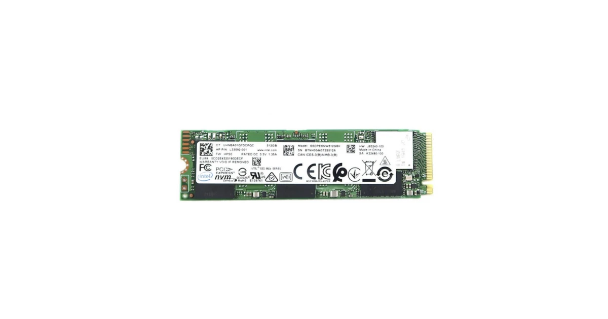 Накопитель SSD INTEL 660P 512Gb NVMe M.2 Gen3x4 (SSDPEKNW512G8H