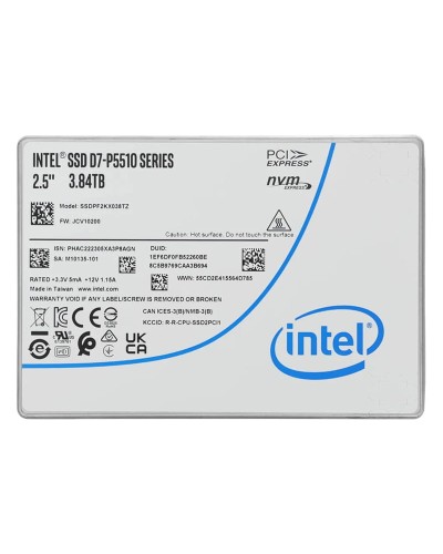 Накопитель SSD Intel D7-P5510 Series 3.84Tb U.2 NVMe (SSDPF2KX038TZ)