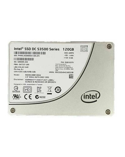 Накопитель SSD Intel DC S3500 120Gb SATA 2.5 (SSDSC2BB120G4)