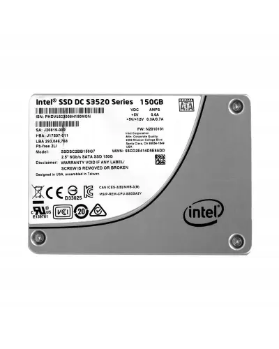 Накопичувач SSD Intel DC S3520 150Gb SATA 2.5 (SSDSC2BB150G7)