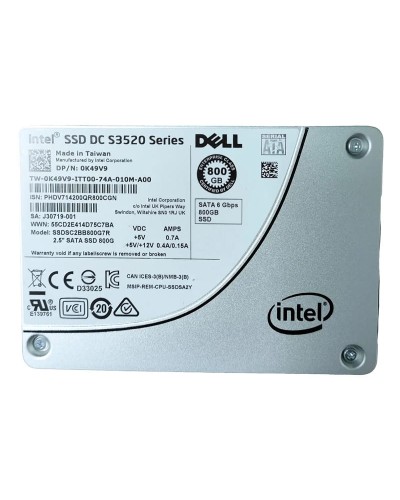 Накопичувач SSD Intel DC S3520 800Gb SATA 2.5 (SSDSC2BB800G7R)