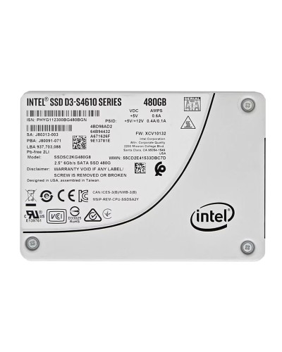 Накопичувач SSD Intel D3 S4610 480Gb SATA (SSDSC2KG480G8)