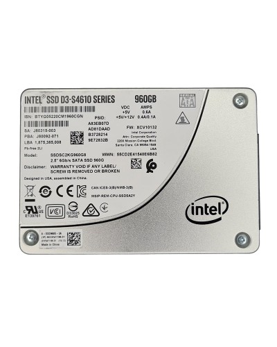 Накопитель SSD Intel 960Gb SSD D3-S4610 SATA (SSDSC2KG960G8P)