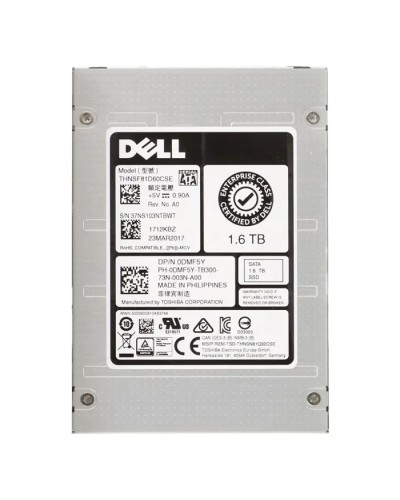 Накопитель SSD Dell OEM / TOSHIBA 1.6Tb SATA (DMF5Y / THNSF81D60CSE)