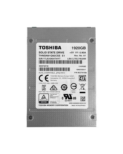 Накопитель Toshiba HK4R 1.92Tb SATA 6G (THNSN81Q92CSE)