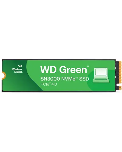 Накопитель SSD Western Digital Green SN3000 1Tb NVMe M.2 Gen4x4 (WDS100T4G0E)