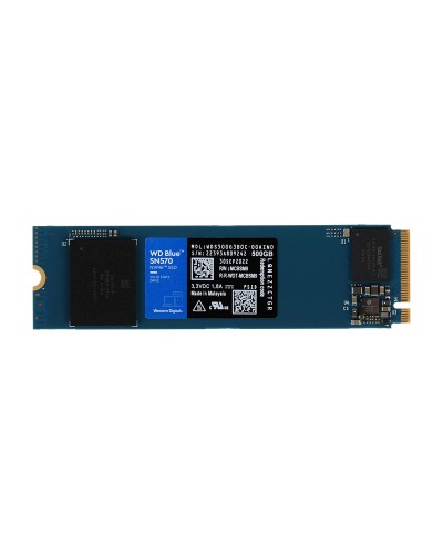 Накопитель SSD WD Blue 500Gb SN570 NVMe M.2 Gen3x4 (WDS500G3B0C)