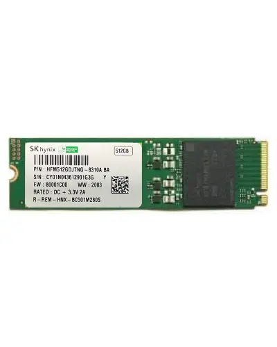 Накопичувач SSD SK Hynix 512Gb NVMe M.2 Gen3x4 (HFM512GDJTNG)