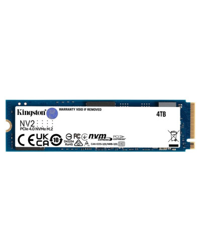 Накопичувач SSD Kingston NV2 4TB M.2 NVME 2280 (SNV2S/4000G)