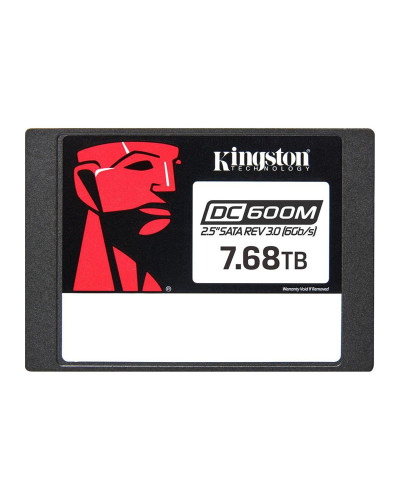 Накопитель SSD KINGSTON 2.5" 7680Gb SATA DC600M (SEDC600M/7680G)