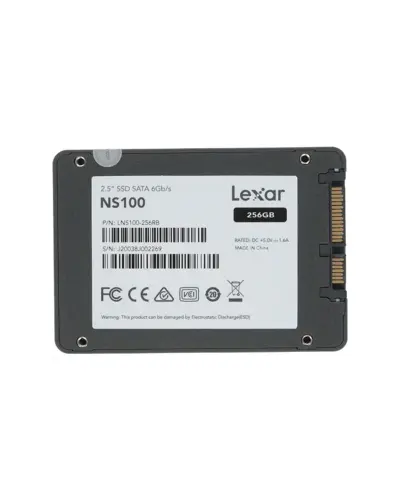 Накопичувач SSD Lexar NS100 256Gb SATA 2.5" (LNS100-256RBNA)