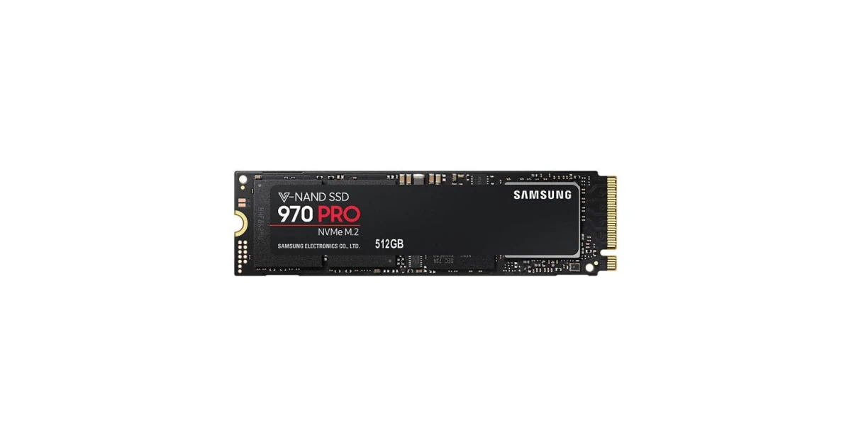 Накопитель SSD Samsung 970 PRO 512Gb NVMe M.2 (MZ-V7P512BW) для ПК