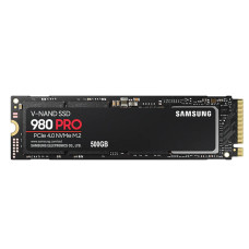Накопичувач SSD Samsung 980 PRO 500Gb NVMe M.2 (MZ-V8P500BW)
