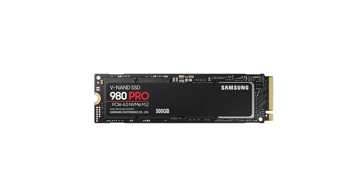 Накопитель SSD Samsung 980 PRO 500Gb NVMe M.2 (MZ-V8P500BW) для ПК