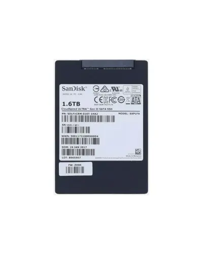 Накопитель SSD SanDisk CloudSpeed Ultra Gen II 1.6Tb SATA (SDLF1CRM-016T)