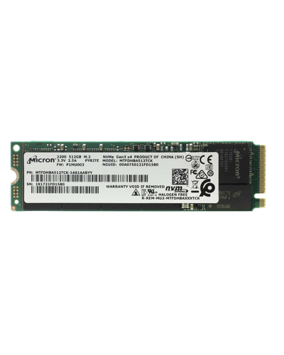 Накопичувач SSD Micron 2200 512Gb NVMe M.2 Gen3x4 (MTFDHBA512TCK-1AS1AABDA)
