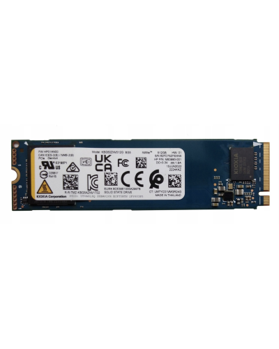 Накопичувач SSD Kioxia 512Gb NVMe M.2 Gen3x4 (KBG50ZNV512G)