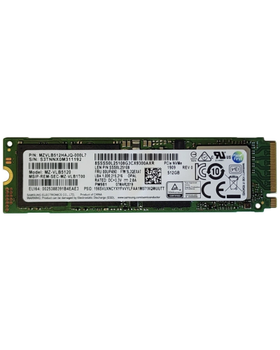 Накопичувач SSD Samsung 512Gb NVMe M.2 Gen3x4 (MZ-VLB5120)