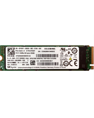 Накопичувач SSD SK Hynix 256Gb NVMe M.2 Gen3x4 (HFS256GDE9X081N)