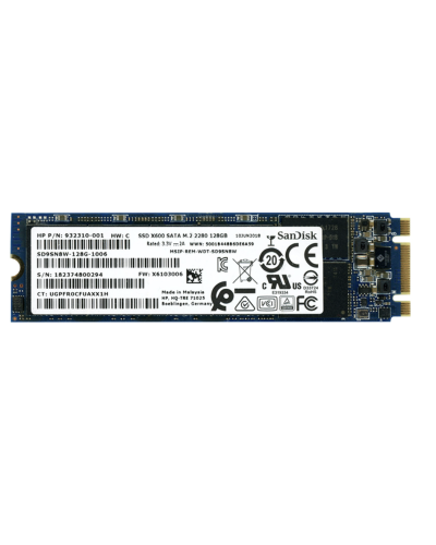 Накопичувач SSD Sandisk X600 128Gb M.2 SATA (SD9SN8W-128G-1006)