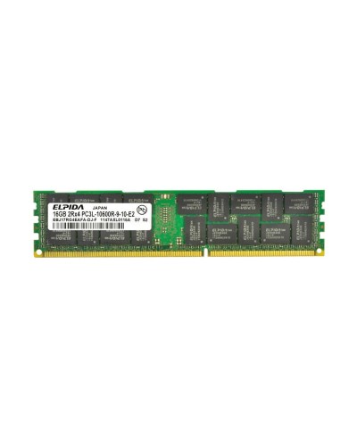 Оперативная память Elpida 16Gb DDR3-1333 PC3L-10600R (EBJ17RG4EAFA-DJ-F) RDIMM ECC Registered