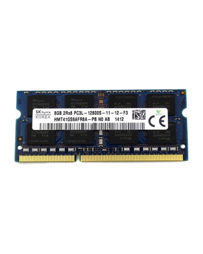Оперативна пам'ять SK Hynix 8Gb DDR3-1600 PC3L-12800S (HMT41GS6AFR8A‐PB) SODIMM Non-ECC Small Outline