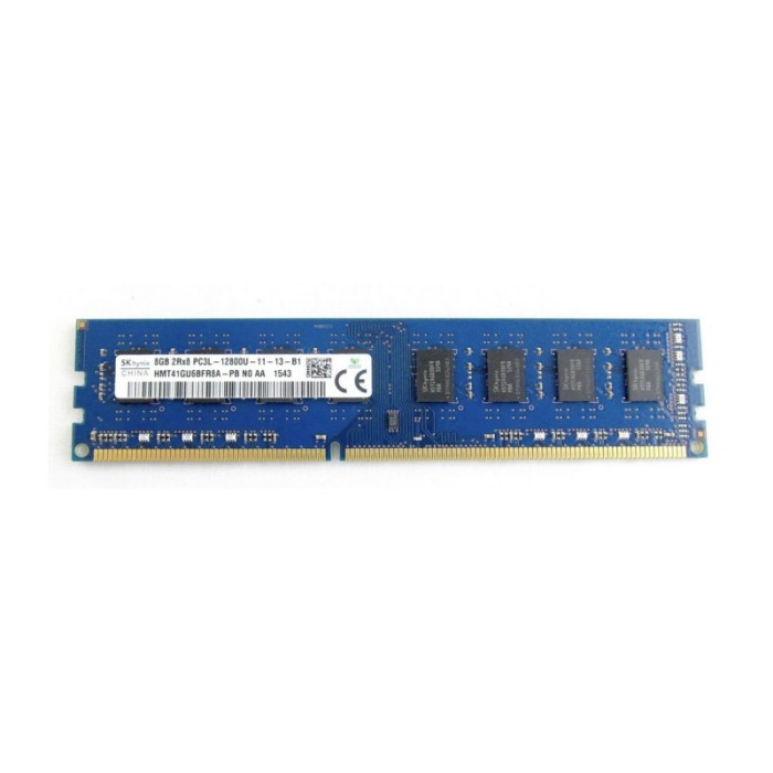 Оперативна пам'ять SK Hynix 8Gb DDR3-1600 PC3L-12800U (HMT41GU6BFR8A‐PB) UDIMM Non-ECC Unbuffered