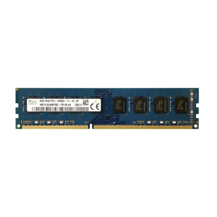 Оперативна пам'ять SK Hynix 8Gb DDR3-1600 PC3-12800U (HMT41GU6MFR8C-PB) UDIMM Non-ECC Unbuffered