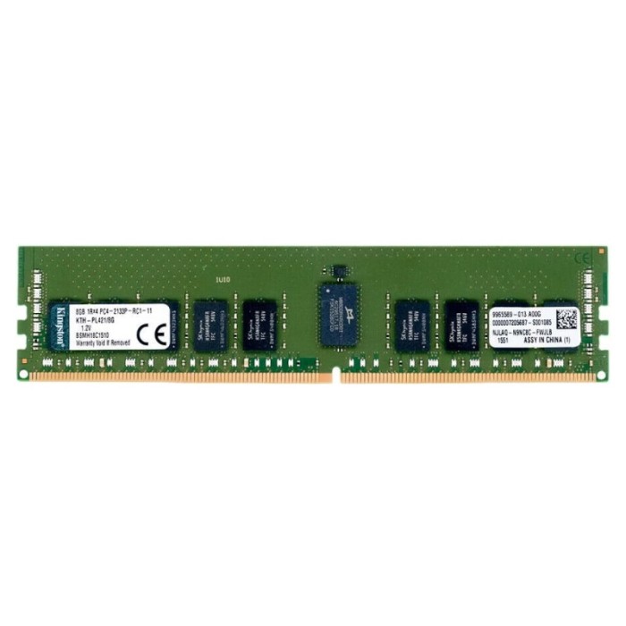 Оперативна пам'ять Kingston  DDR4-2133 PC4-17000 1Rx4 (KTH-PL421) RDIMM ECC Registered