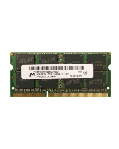 Оперативная память Micron 8Gb DDR3-1600 PC3L-12800S (MT16KTF1G64HZ-1G6) SODIMM Non-ECC Small Outline