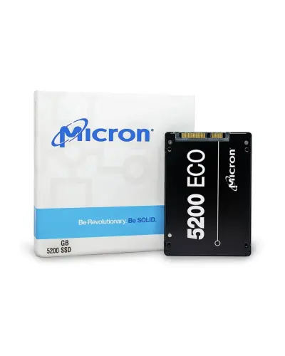 Накопичувач SSD Micron 3.84tb 5200 ECO SATA (MTFDDAK3T8TDC)