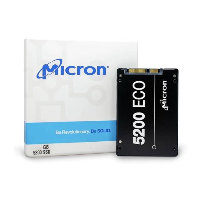 Накопичувач SSD Micron 3.84tb 5200 ECO SATA (MTFDDAK3T8TDC)