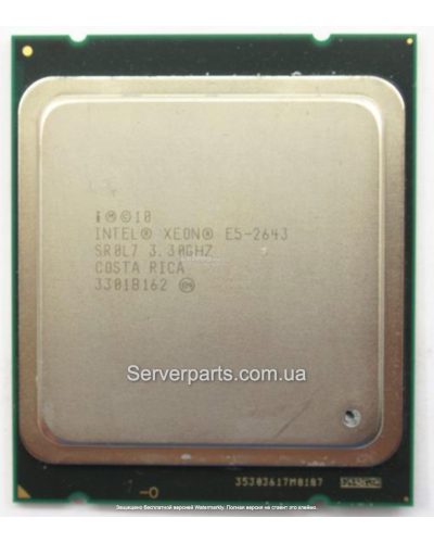 Процесор Intel Xeon E5-2643 SR0L7