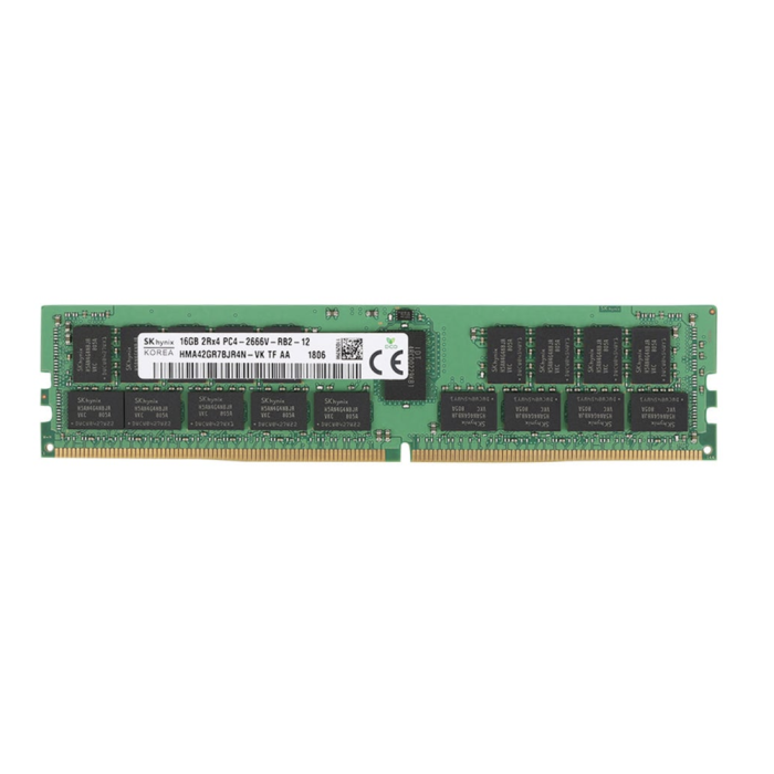 Оперативна пам'ять SK Hynix 16Gb DDR4-2666 PC4-21300 (HMA42GR7BJR4N-VK) RDIMM ECC Registered