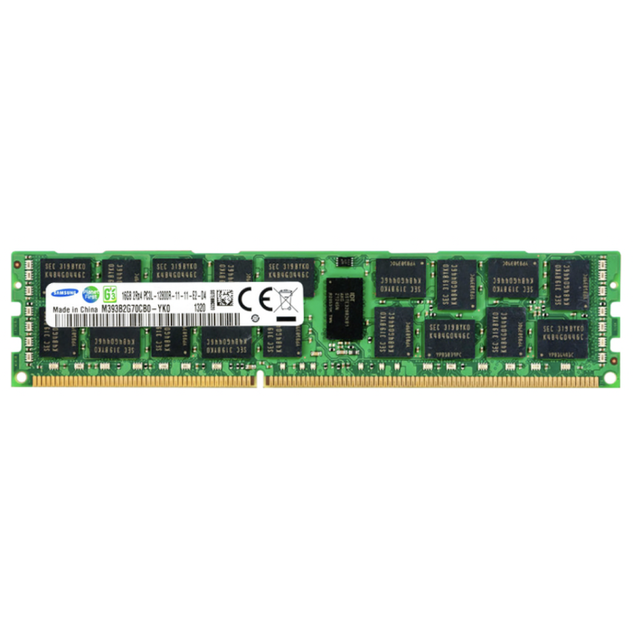Оперативна пам'ять Samsung 16Gb DDR3-1600 PC3L-12800R (M393B2G70CB0-YK0) RDIMM ECC Registered