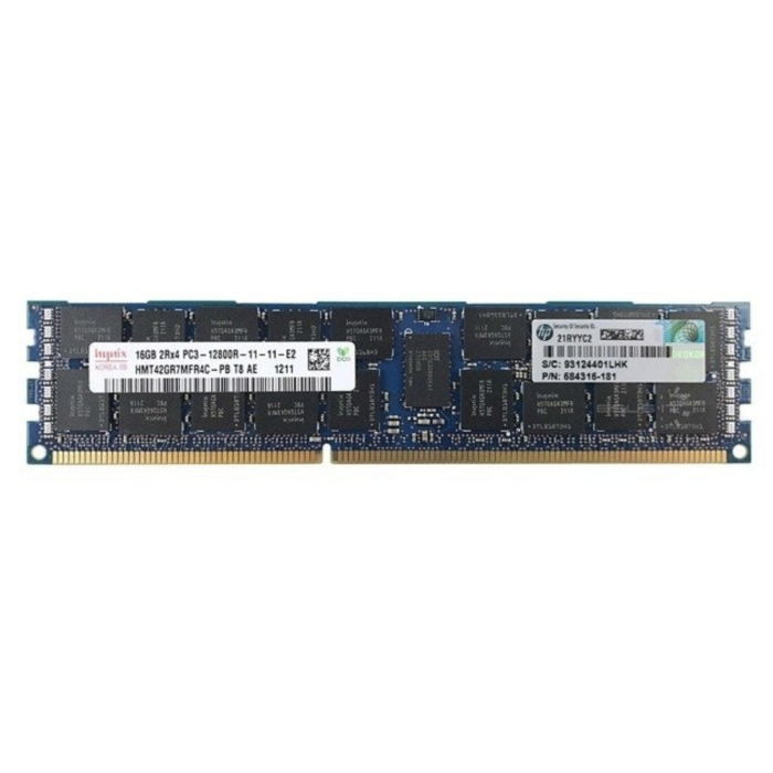 Оперативна пам'ять SK Hynix 16Gb DDR3-1600 PC3-12800R (HMT42GR7MFR4C-PB) RDIMM ECC Registered