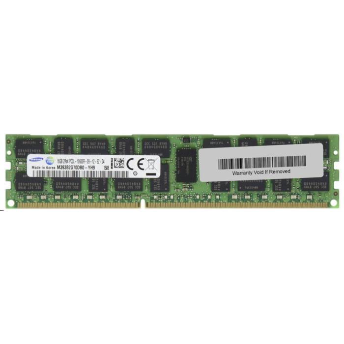 Оперативна пам'ять Samsung 16Gb DDR3-1333 PC3L-10600R (M393B2G70DB0‐YH9) RDIMM ECC Registered